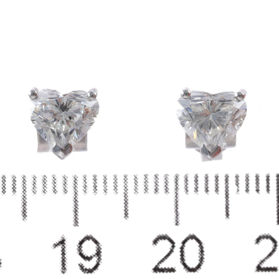 2.02ct Diamond Studs GIA GH SI1 - 2