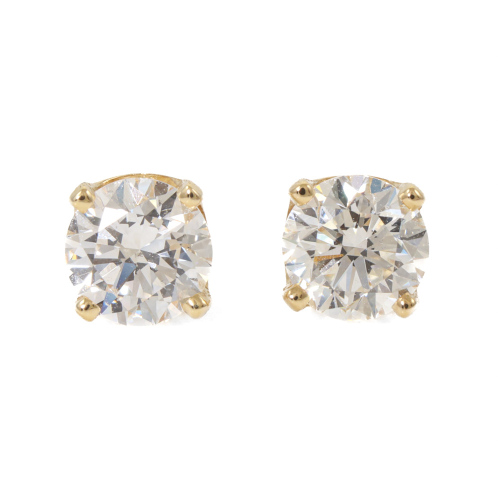 0.82ct Diamond Studs GIA D E SI1