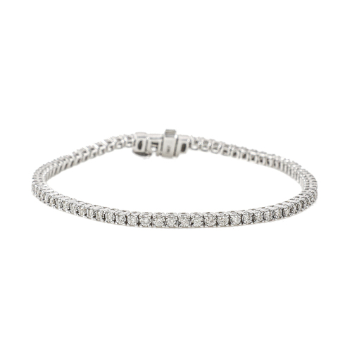 1.00ct Round Diamond Tennis Bracelet