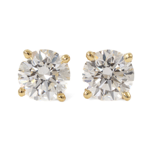 1.12ct Diamond Studs GIA D VVS2