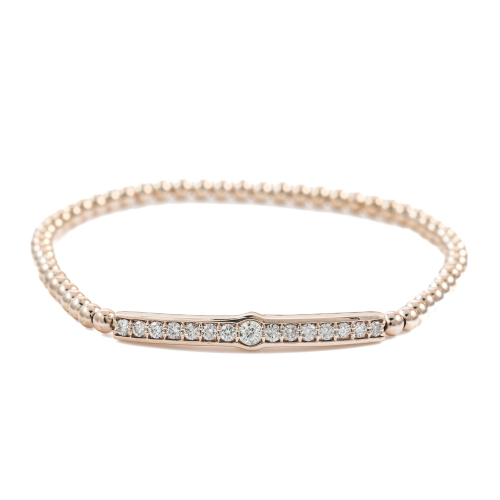 0.48ct Diamond Bar Bracelet