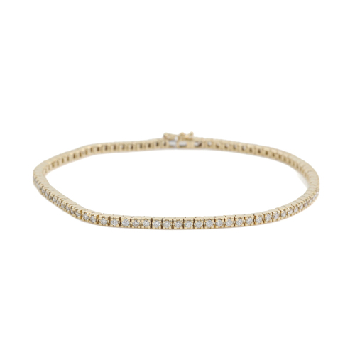 1.23ct Round Diamond Tennis Bracelet