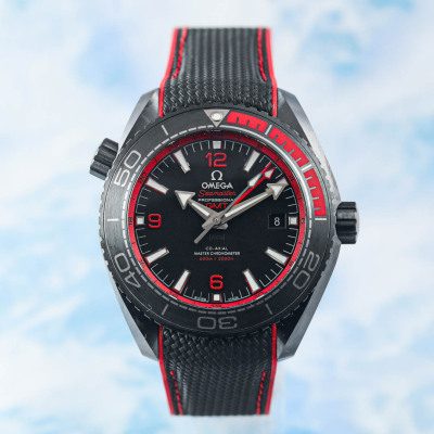 Omega Seamaster Planet Ocean GMT Mens Watch - 4