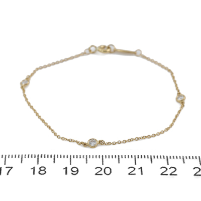 Tiffany & Co Diamond By The Yard Bracelet - 3