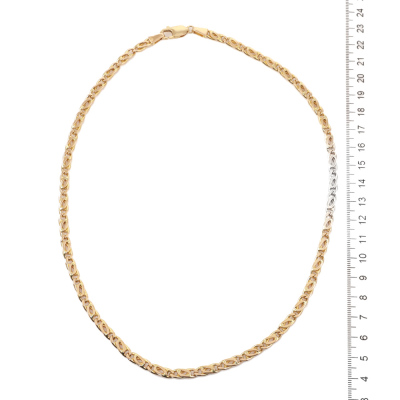 18ct Yellow gold Chain Necklace 45.1g - 3