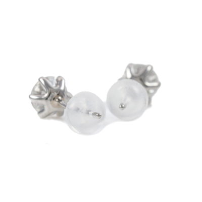 0.84ct Round Diamond Studs - 4