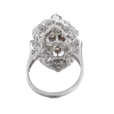 4.07ct Diamond Dress Ring - 4