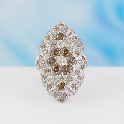 4.07ct Diamond Dress Ring - 7