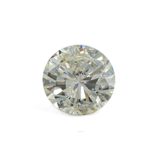 3.02ct loose Round Diamond GSL