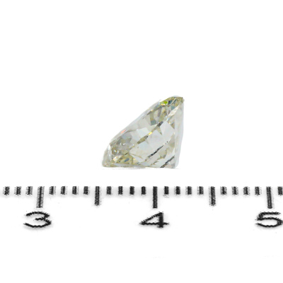 3.02ct loose Round Diamond GSL - 4