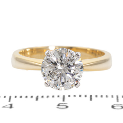 2.00ct Diamond Solitaire Ring GSL G P1 - 2