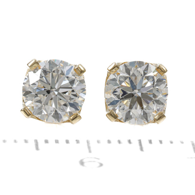 2.00ct Diamond Studs GIA DE VS1 - 2