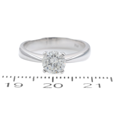 1.01ct Diamond Solitaire Ring GIA H P1 - 2