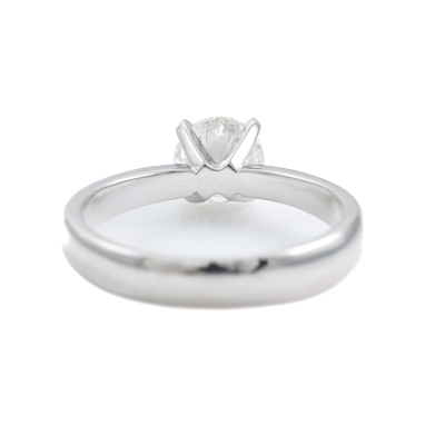 1.01ct Diamond Solitaire Ring GIA H P1 - 5