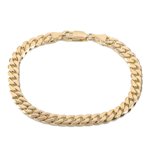 9ct Curb Link Gold Bracelet 25.0g