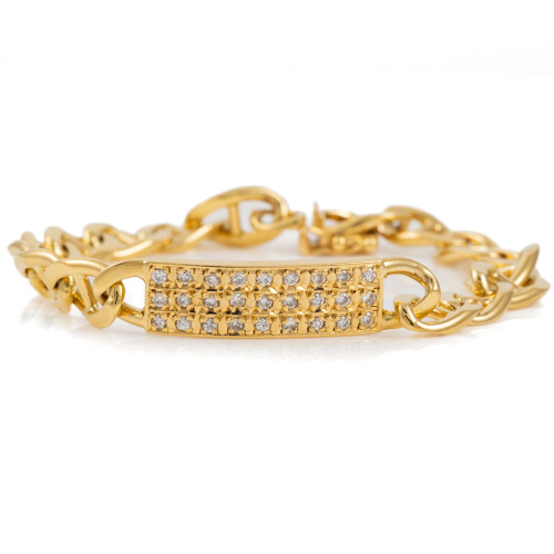 0.52ct Diamond Gold Bracelet 27.2g