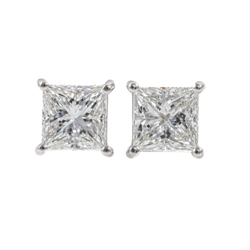 2.01ct Diamond Studs GIA F-G VS2