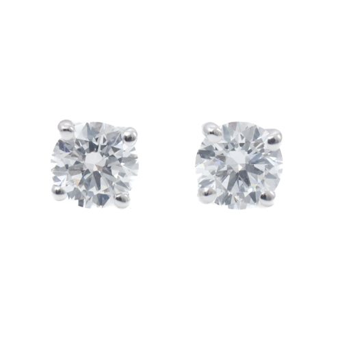 0.60ct Diamond Studs GIA D VVS1 VVS2