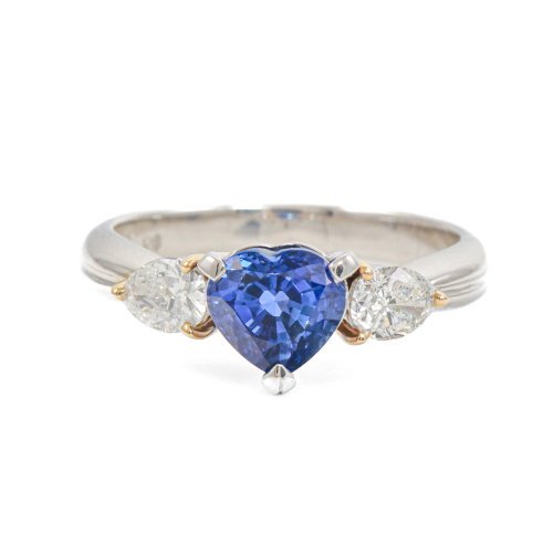 1.43ct Sapphire and Diamond Ring