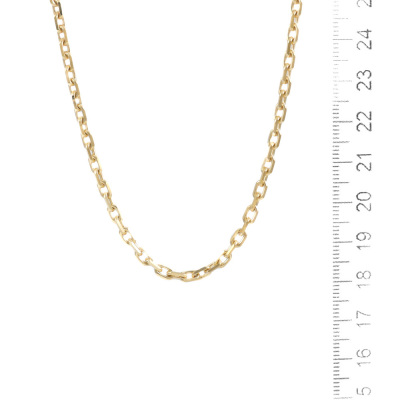 18ct Yellow gold chain 15.1g - 2