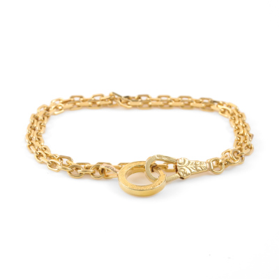 18ct Yellow gold chain 15.1g - 7