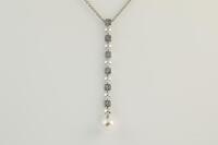 Bvlgari Lucea Pearl and Diamond Pendant